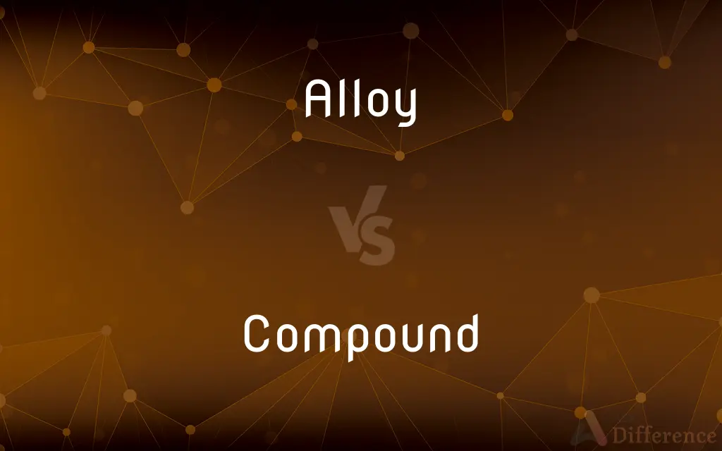 Alloy vs. Compound — What's the Difference?