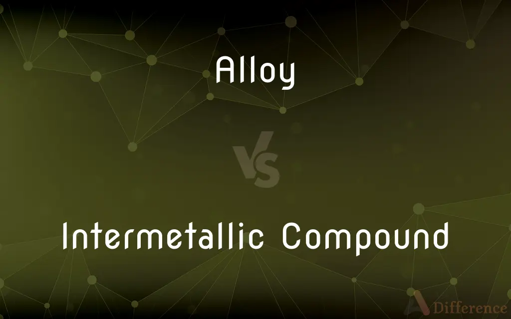 Alloy vs. Intermetallic Compound — What's the Difference?