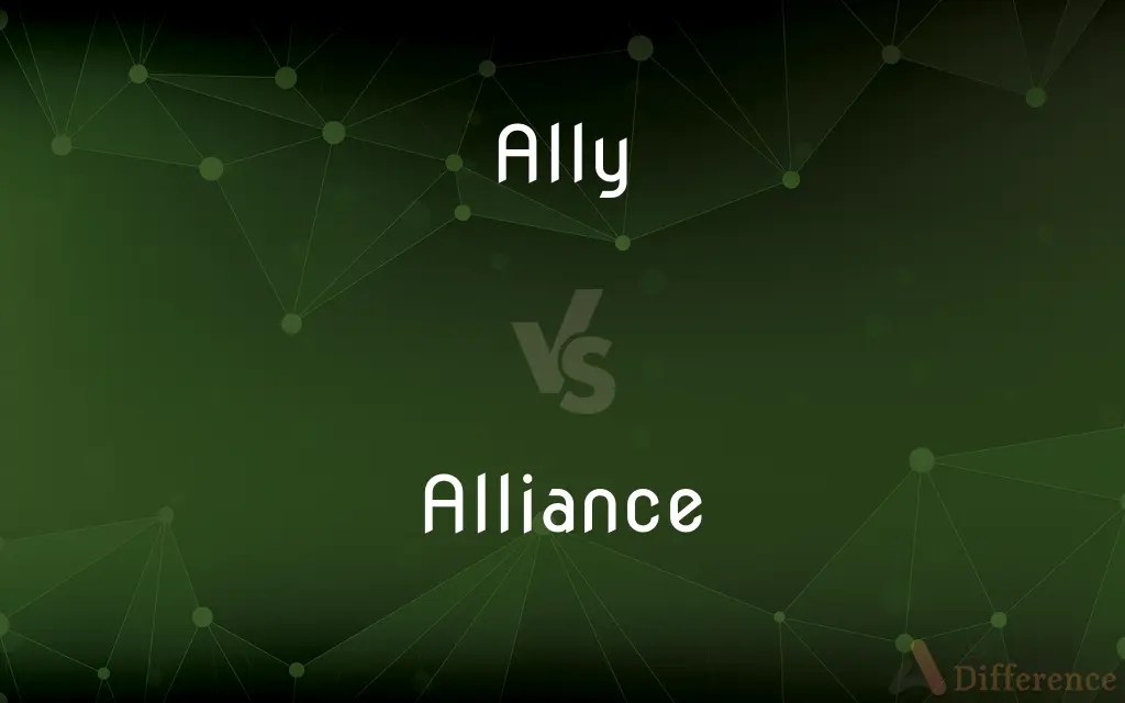 Ally vs. Alliance — What's the Difference?