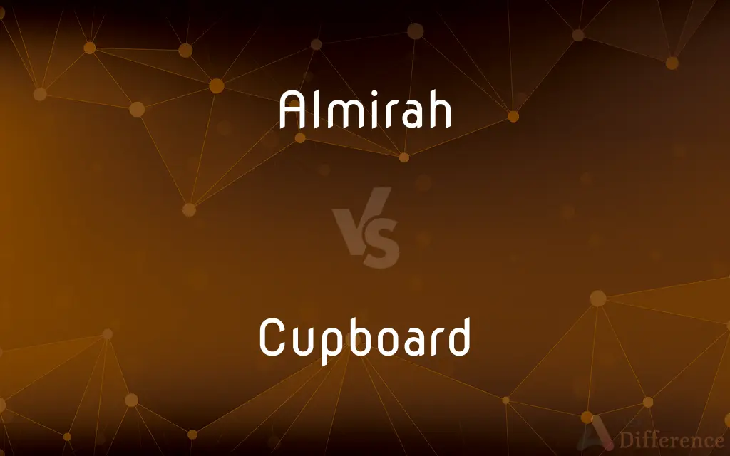 Almirah vs. Cupboard — What's the Difference?