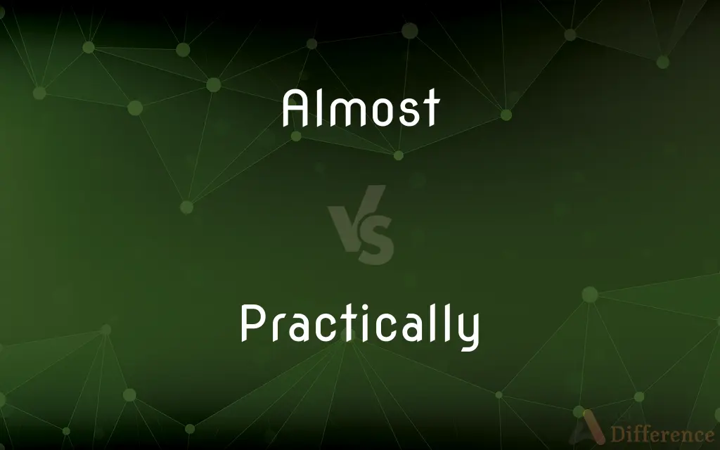 Almost vs. Practically — What's the Difference?