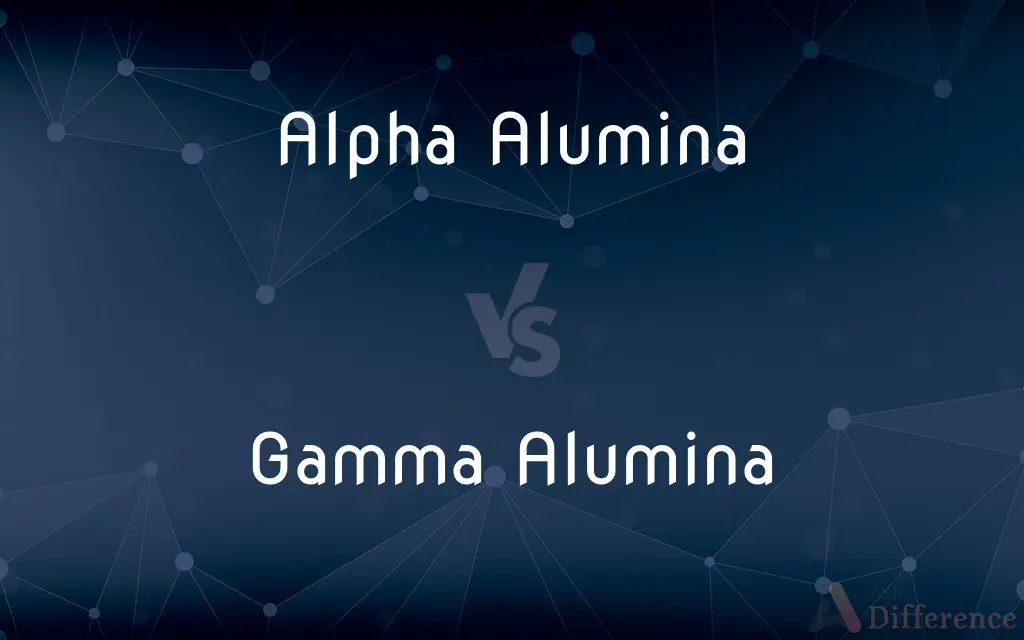 Alpha Alumina vs. Gamma Alumina — What's the Difference?