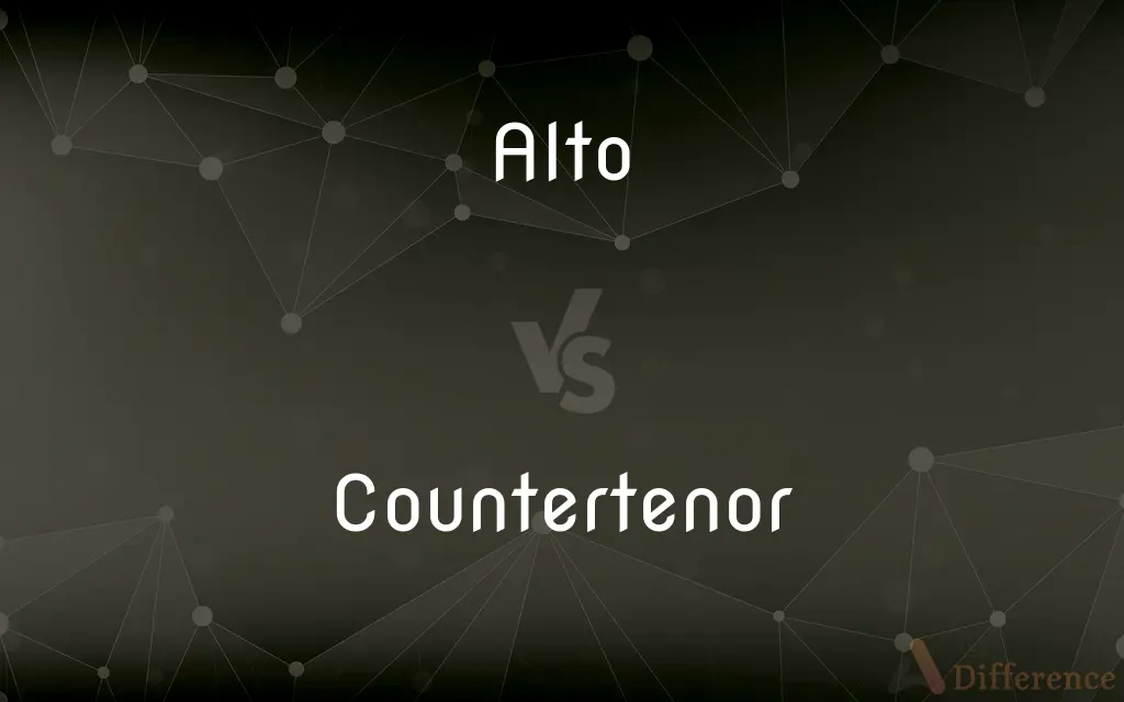 Alto vs. Countertenor — What's the Difference?