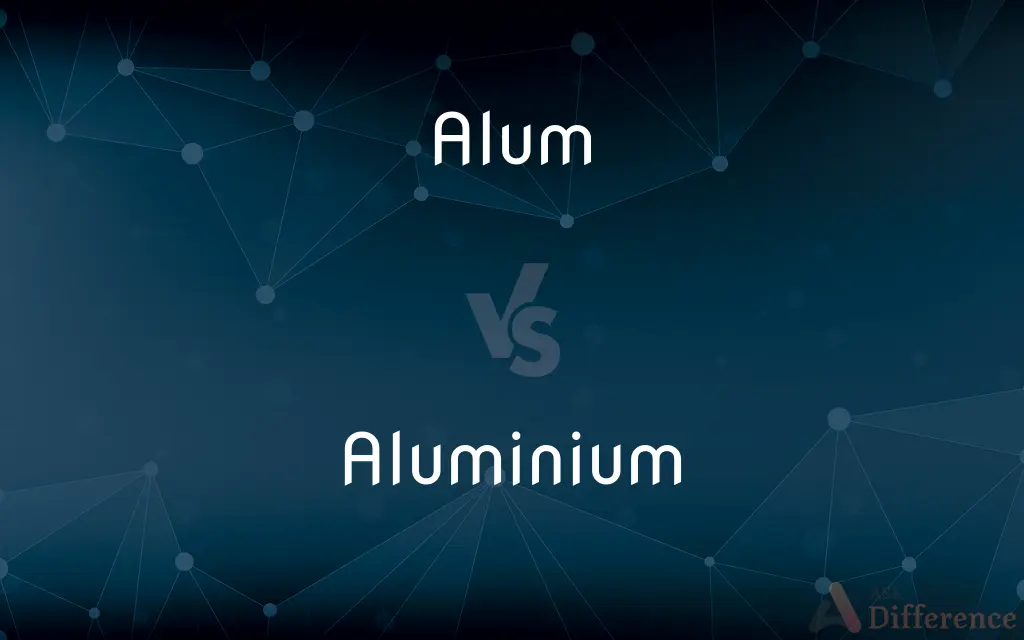 Alum vs. Aluminium — What's the Difference?