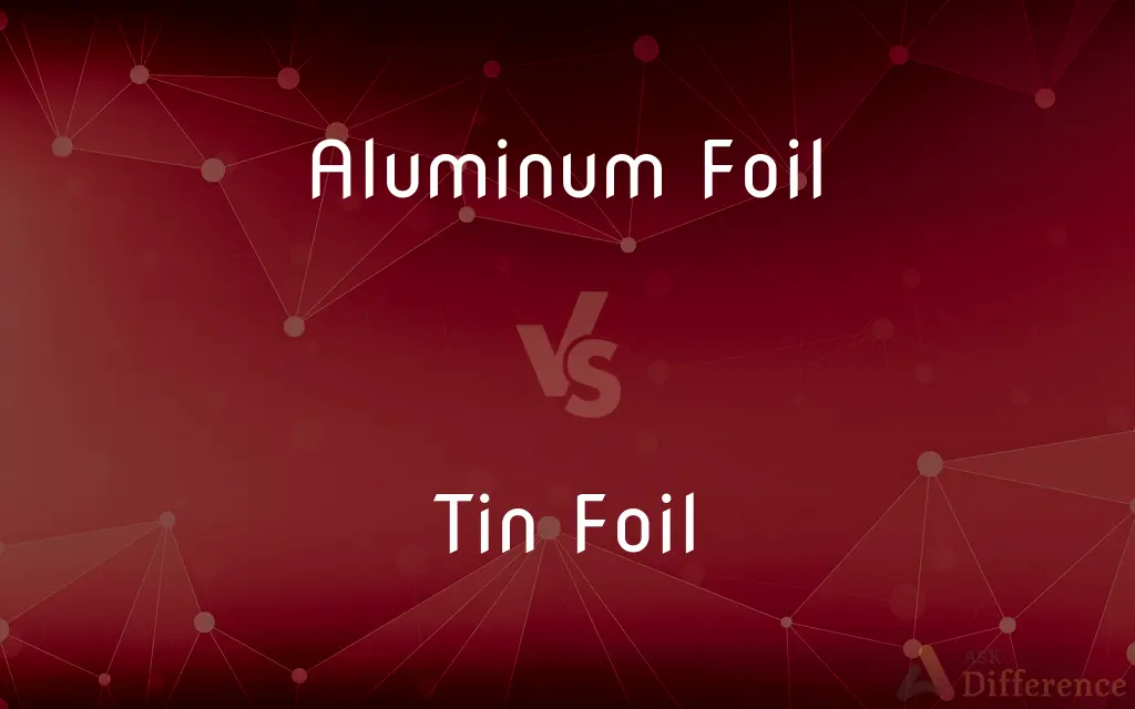 Aluminum Foil vs. Tin Foil — What's the Difference?