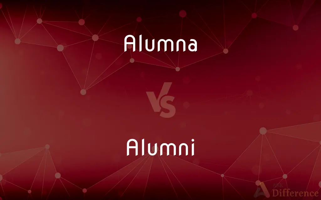 Alumna vs. Alumni — What's the Difference?