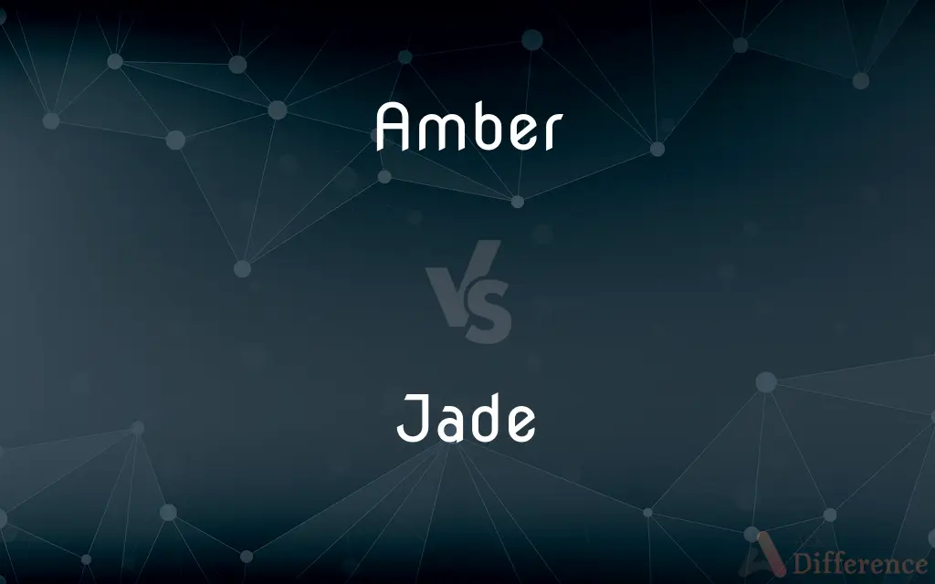 Amber vs. Jade — What's the Difference?