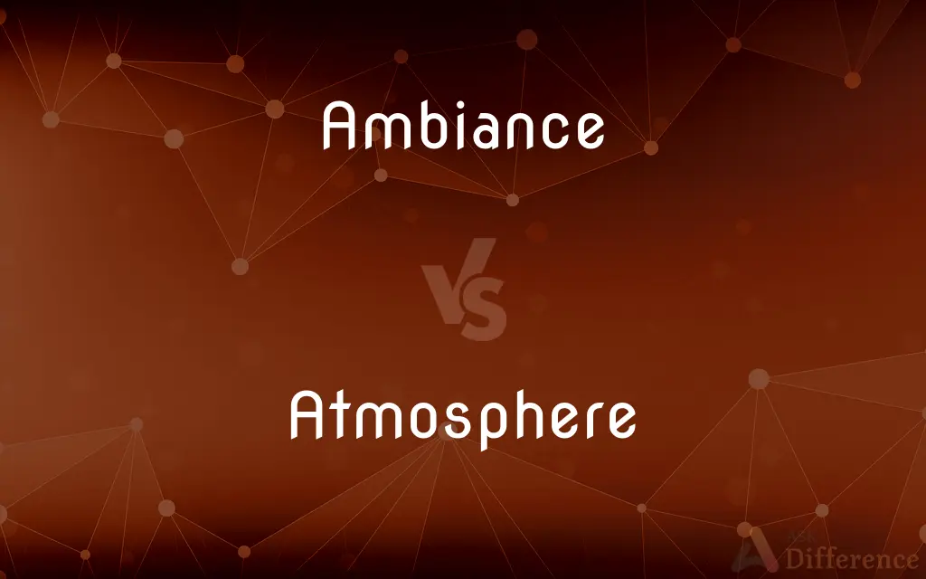 Ambiance vs. Atmosphere — What's the Difference?