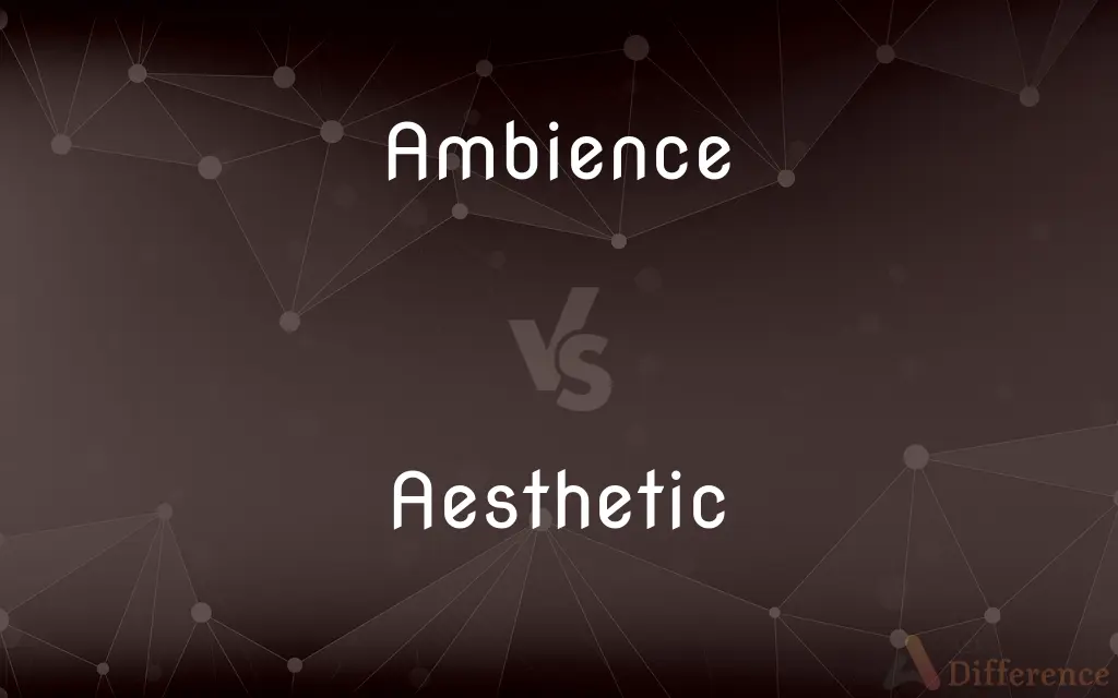 Ambience vs. Aesthetic — What's the Difference?