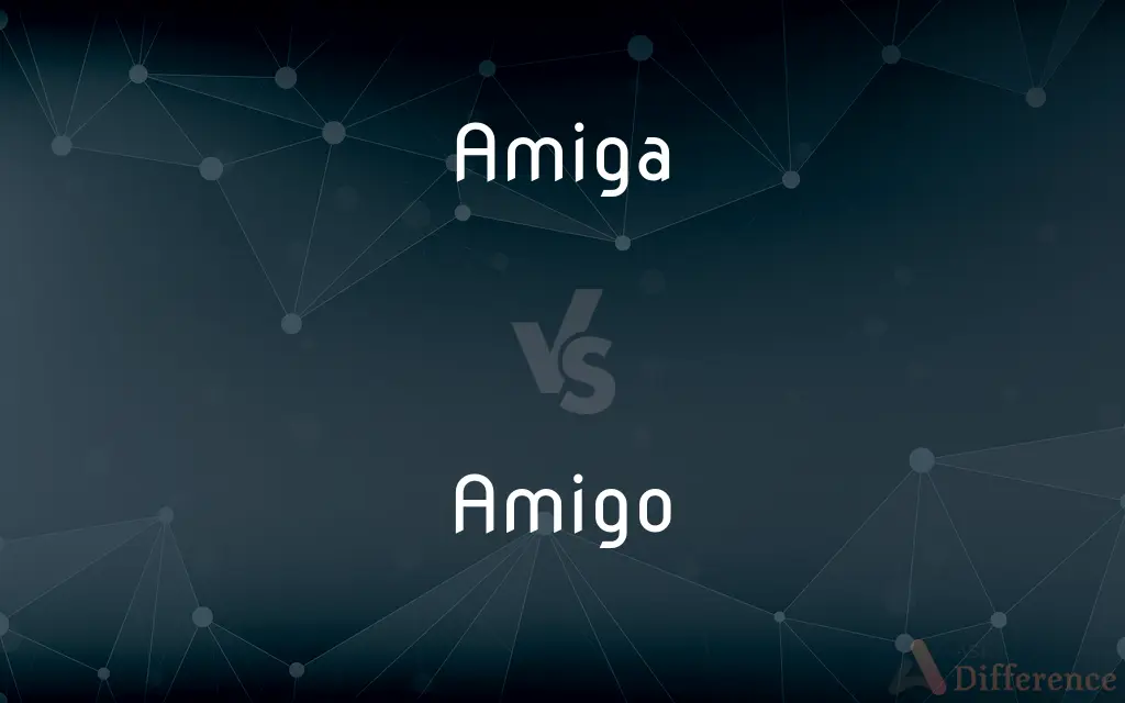 Amiga vs. Amigo — What's the Difference?