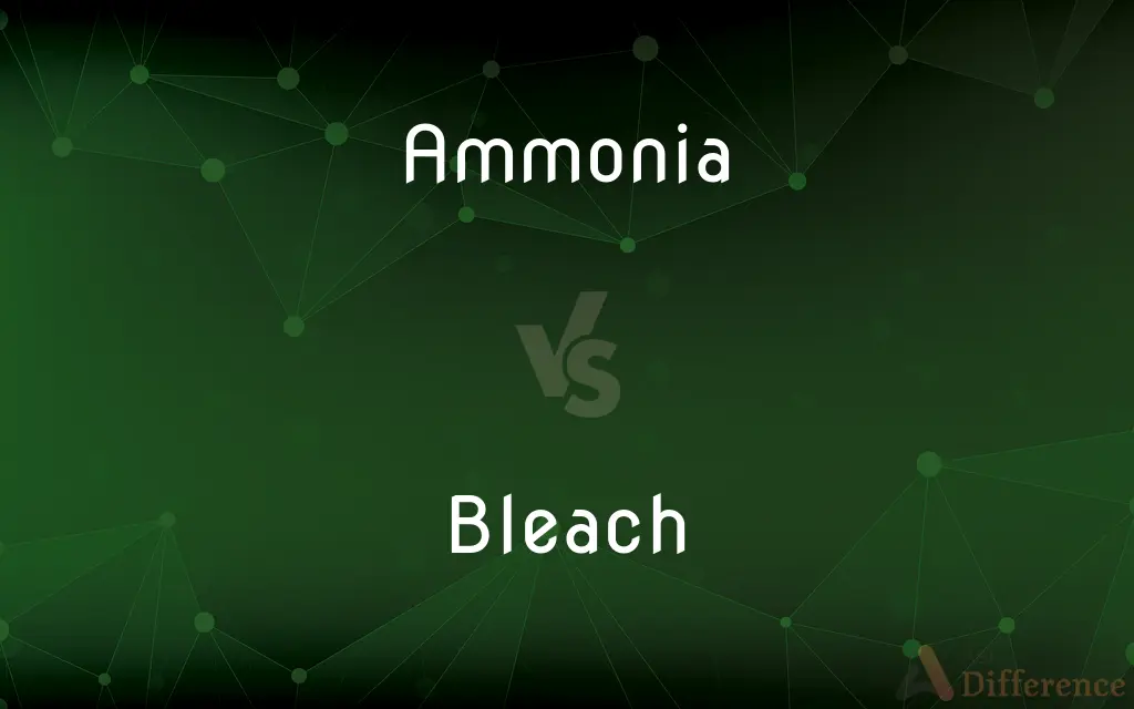 Ammonia vs. Bleach — What's the Difference?