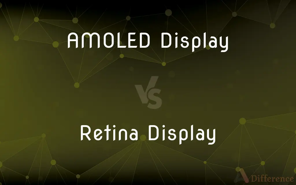 AMOLED Display vs. Retina Display — What's the Difference?