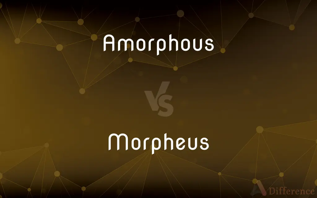 Amorphous vs. Morpheus — What's the Difference?