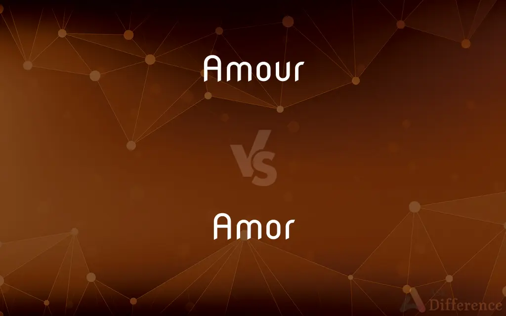 Amour vs. Amor — What's the Difference?