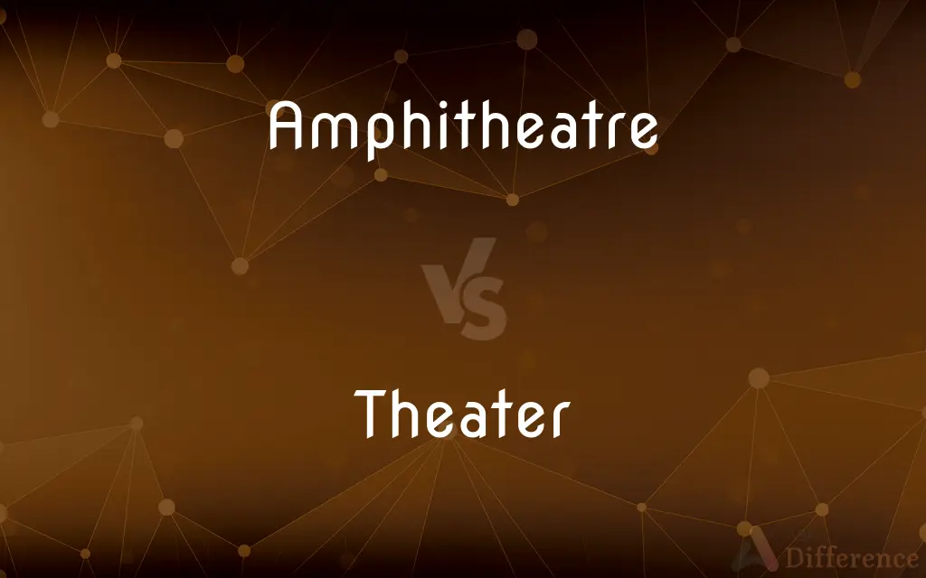 Amphitheatre vs. Theater — What's the Difference?