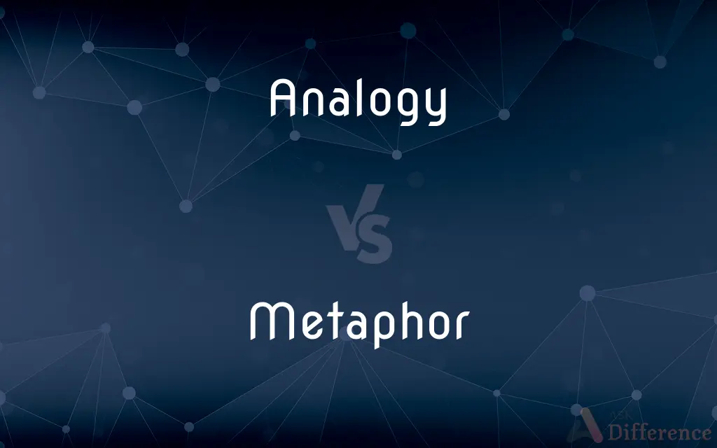 Analogy vs. Metaphor — What's the Difference?