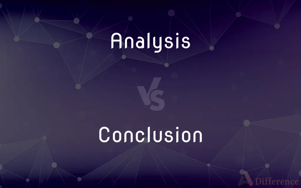Analysis vs. Conclusion — What's the Difference?