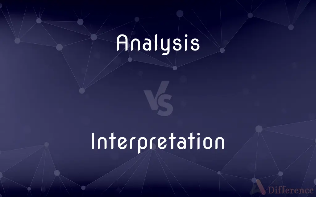 analysis vs interpretation research