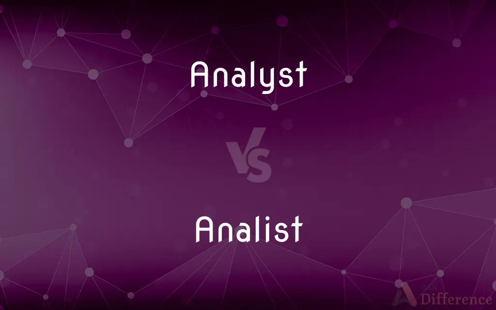 Analyst vs. Analist — Which is Correct Spelling?
