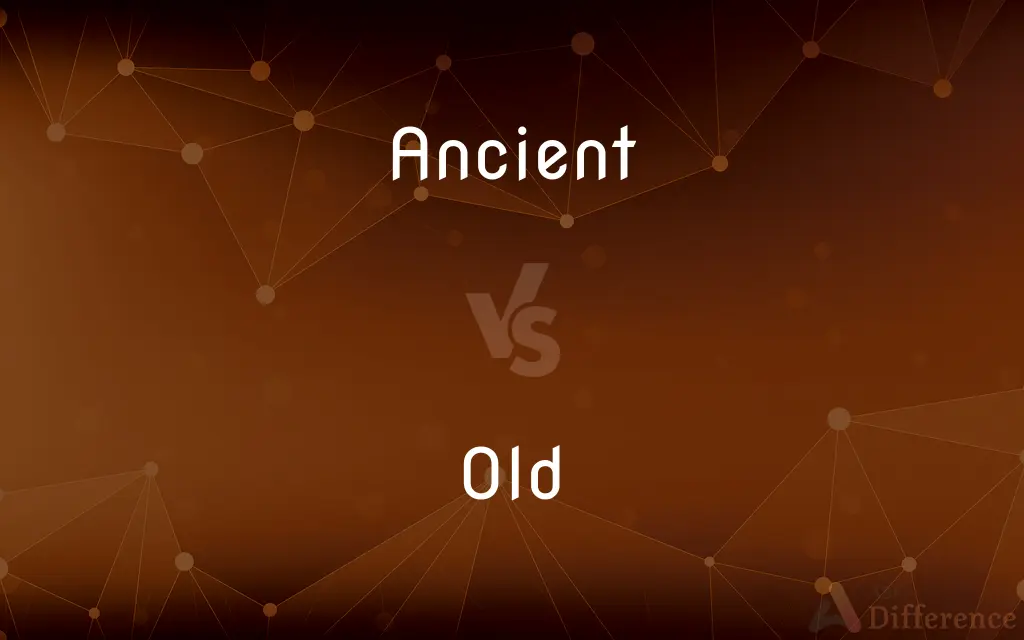 Ancient vs. Old — What's the Difference?