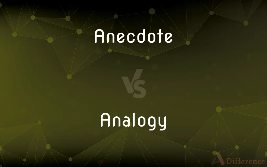Anecdote vs. Analogy — What's the Difference?