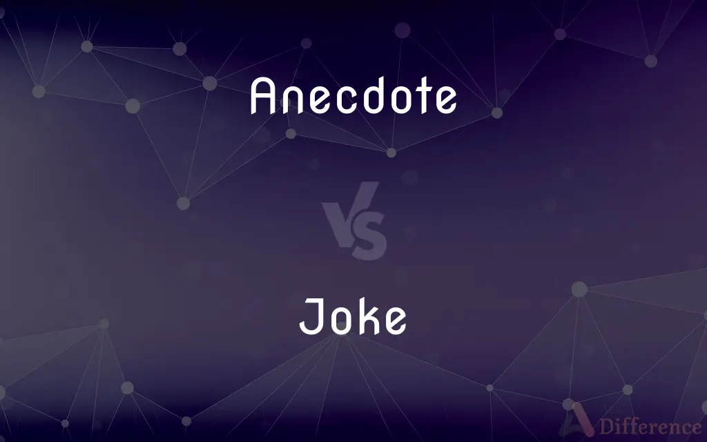 Anecdote vs. Joke — What's the Difference?