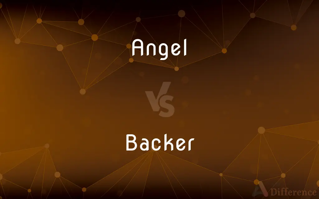 Angel vs. Backer — What's the Difference?