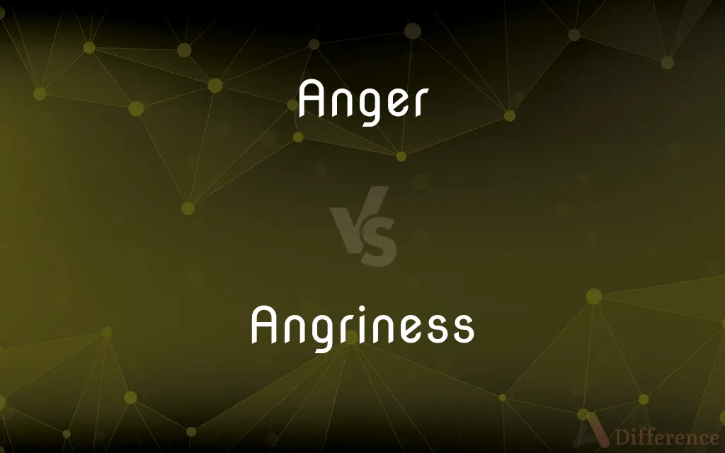 Anger vs. Angriness — What's the Difference?