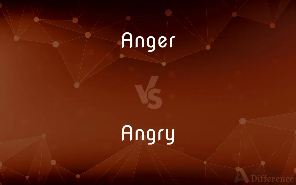Anger vs. Angry — What's the Difference?