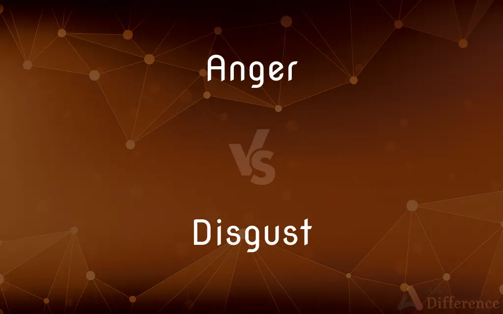 Anger vs. Disgust — What's the Difference?