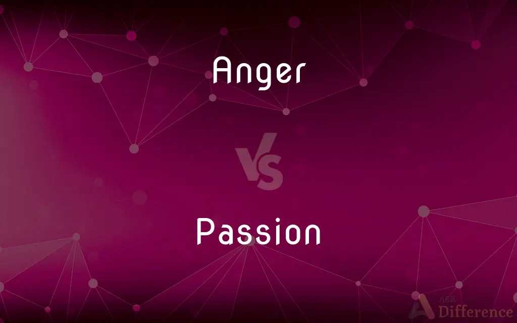 Anger vs. Passion — What's the Difference?