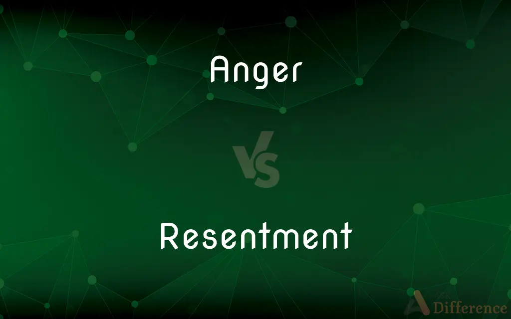 Anger vs. Resentment — What's the Difference?