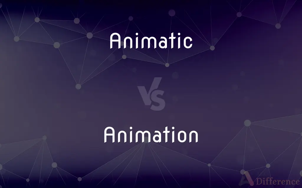 Animatic vs. Animation — What's the Difference?