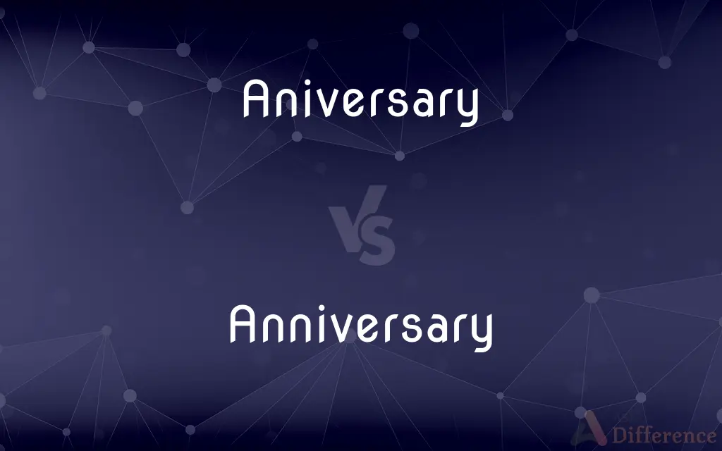 Aniversary vs. Anniversary — Which is Correct Spelling?