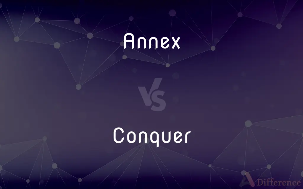 Annex vs. Conquer — What's the Difference?