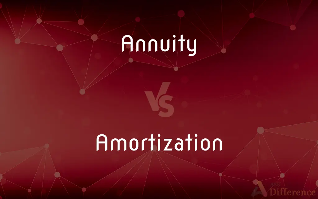 Annuity vs. Amortization — What's the Difference?