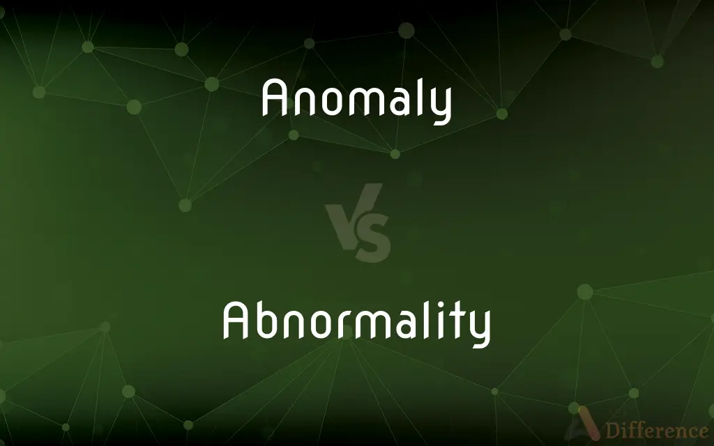 Anomaly vs. Abnormality — What's the Difference?