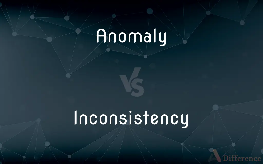 Anomaly vs. Inconsistency — What's the Difference?