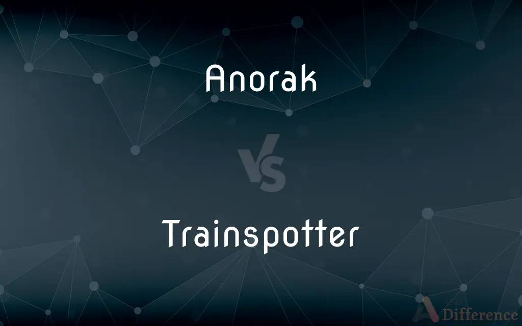 Anorak vs. Trainspotter — What's the Difference?