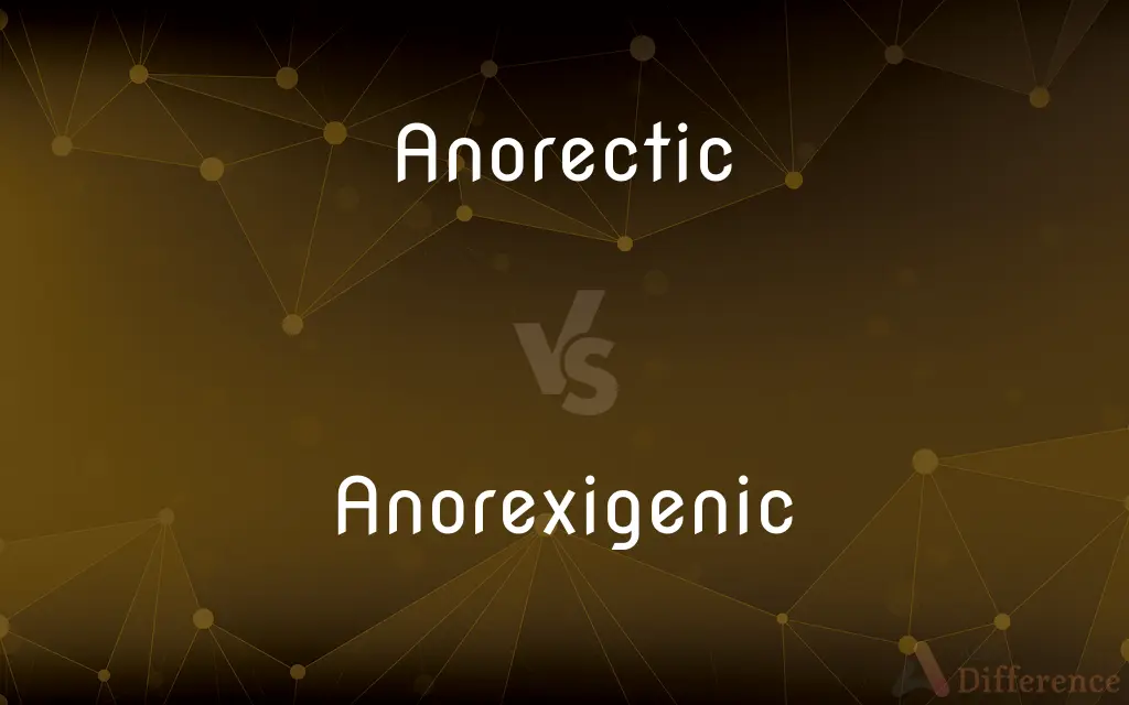 Anorectic vs. Anorexigenic — What's the Difference?