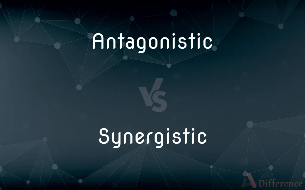 Antagonistic vs. Synergistic — What's the Difference?