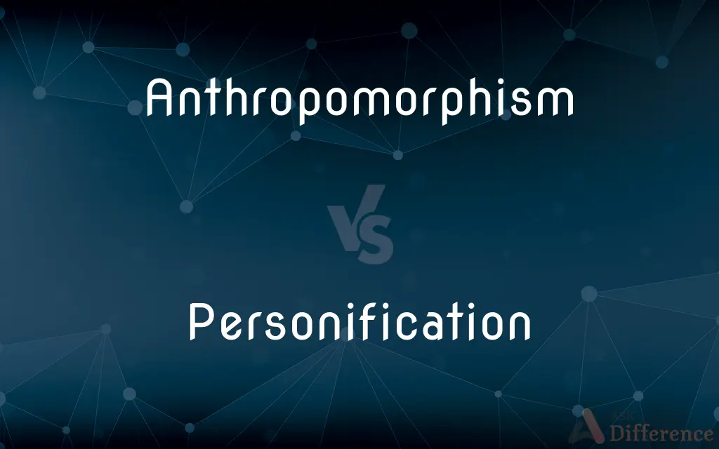 Anthropomorphism vs. Personification — What's the Difference?