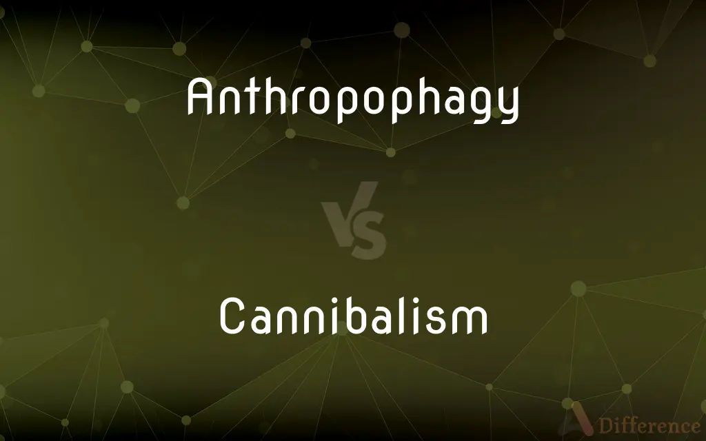 Anthropophagy vs. Cannibalism — What's the Difference?