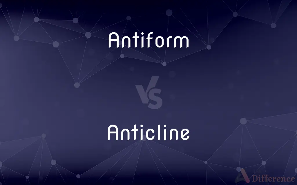 Antiform vs. Anticline — What's the Difference?