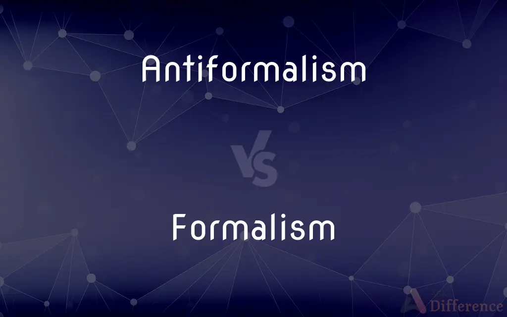 Antiformalism vs. Formalism — What's the Difference?