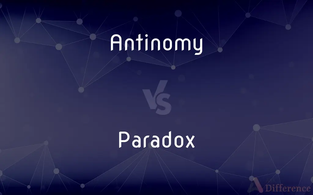 Antinomy vs. Paradox — What's the Difference?