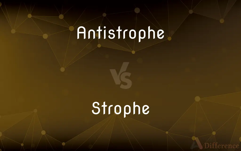 Antistrophe vs. Strophe — What's the Difference?