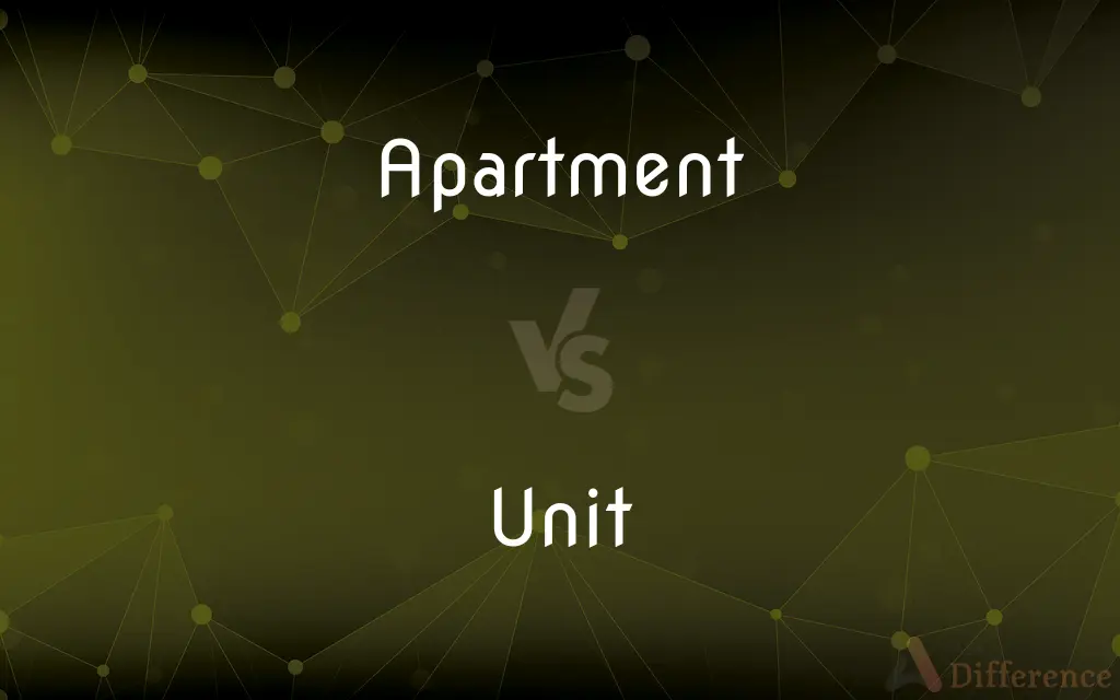 Apartment vs. Unit — What's the Difference?