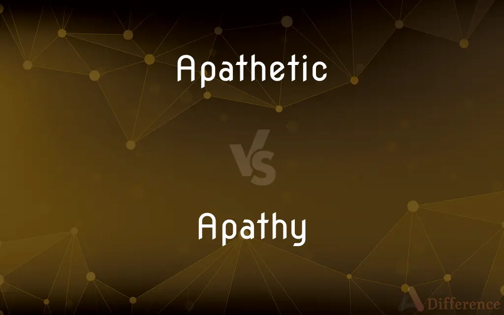 Apathetic vs. Apathy — What's the Difference?