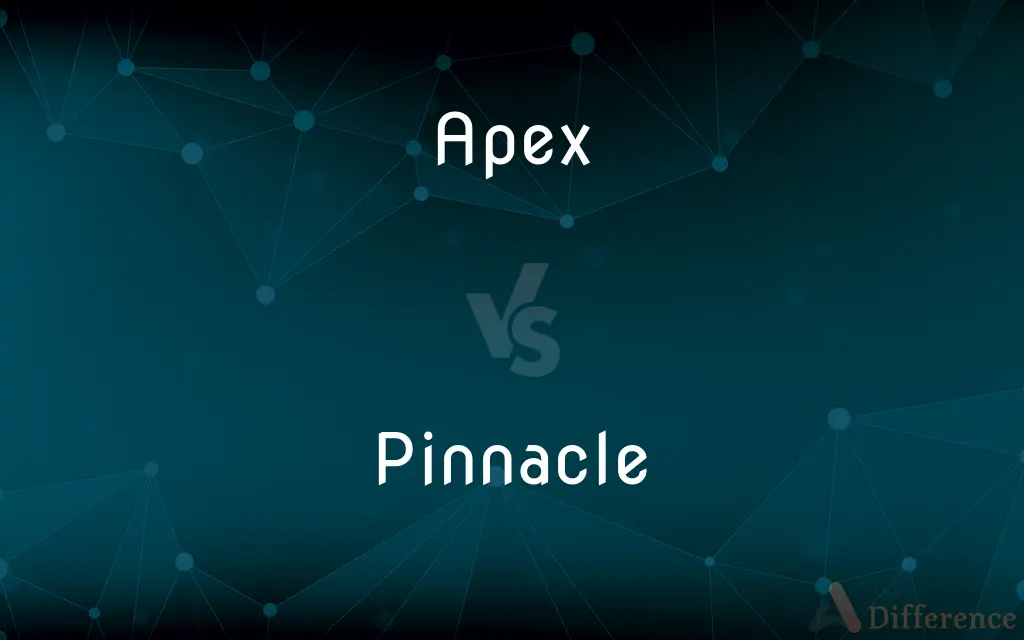 Apex vs. Pinnacle — What's the Difference?